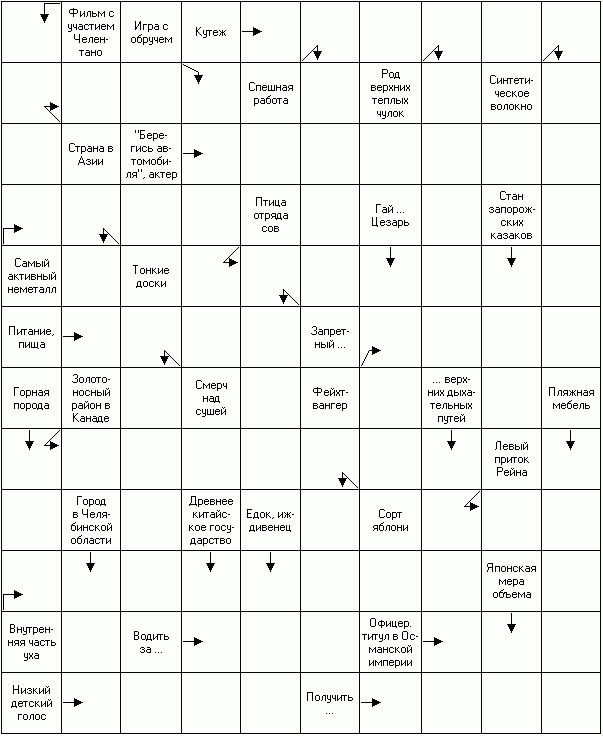 Песня 5 букв сканворд